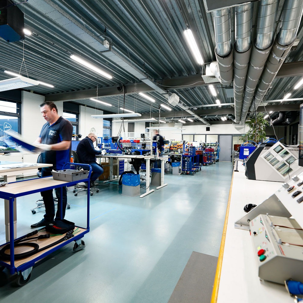 Siltech-verkstedet hvor alle kablene våre lages.